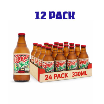 Supermalt Ginger Beer 330ml x24 Bottle (UK Import)