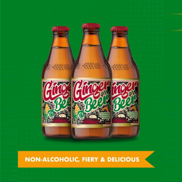 Supermalt Ginger Beer 330ml x24 Bottle (UK Import)