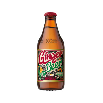 Supermalt Ginger Beer 330ml x24 Bottle (UK Import)