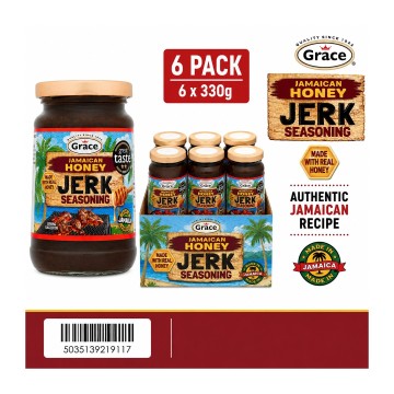 Grace Jamaican Honey Jerk Sauce 330g x 6 Wholesale